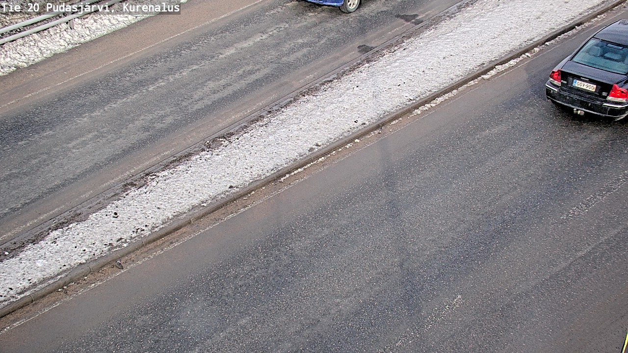 Weather Camera Image Väg 20Pudasjärvi, Kurenalus, Pudasjärvi, Pohjois-Pohjanmaa
