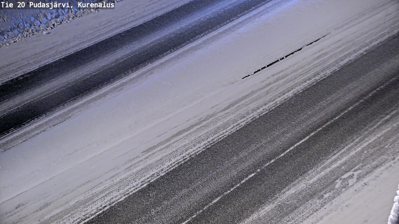 Kelikamerat Kuva Tie 20 Pudasjärvi, Kurenalus, Pudasjärvi, Pohjois-Pohjanmaa