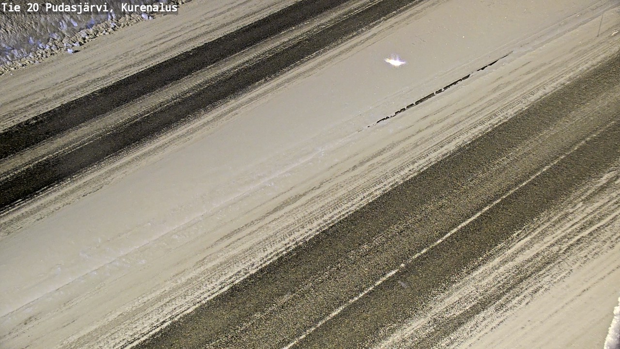 Kelikamerat Kuva Tie 20 Pudasjärvi, Kurenalus, Pudasjärvi, Pohjois-Pohjanmaa