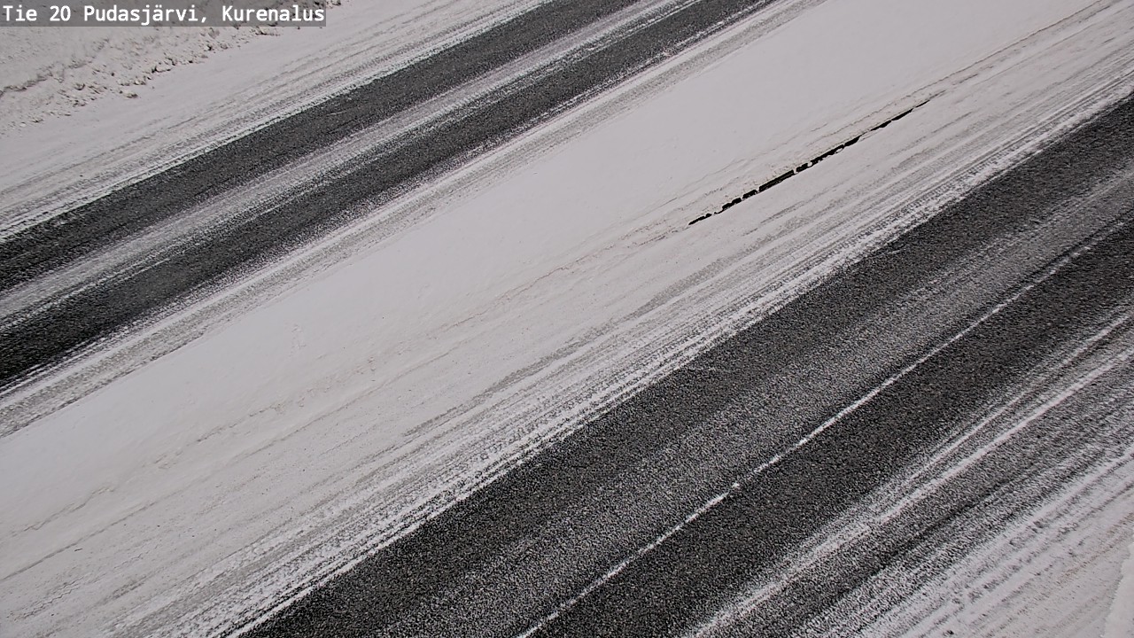 Kelikamerat Kuva Tie 20 Pudasjärvi, Kurenalus, Pudasjärvi, Pohjois-Pohjanmaa