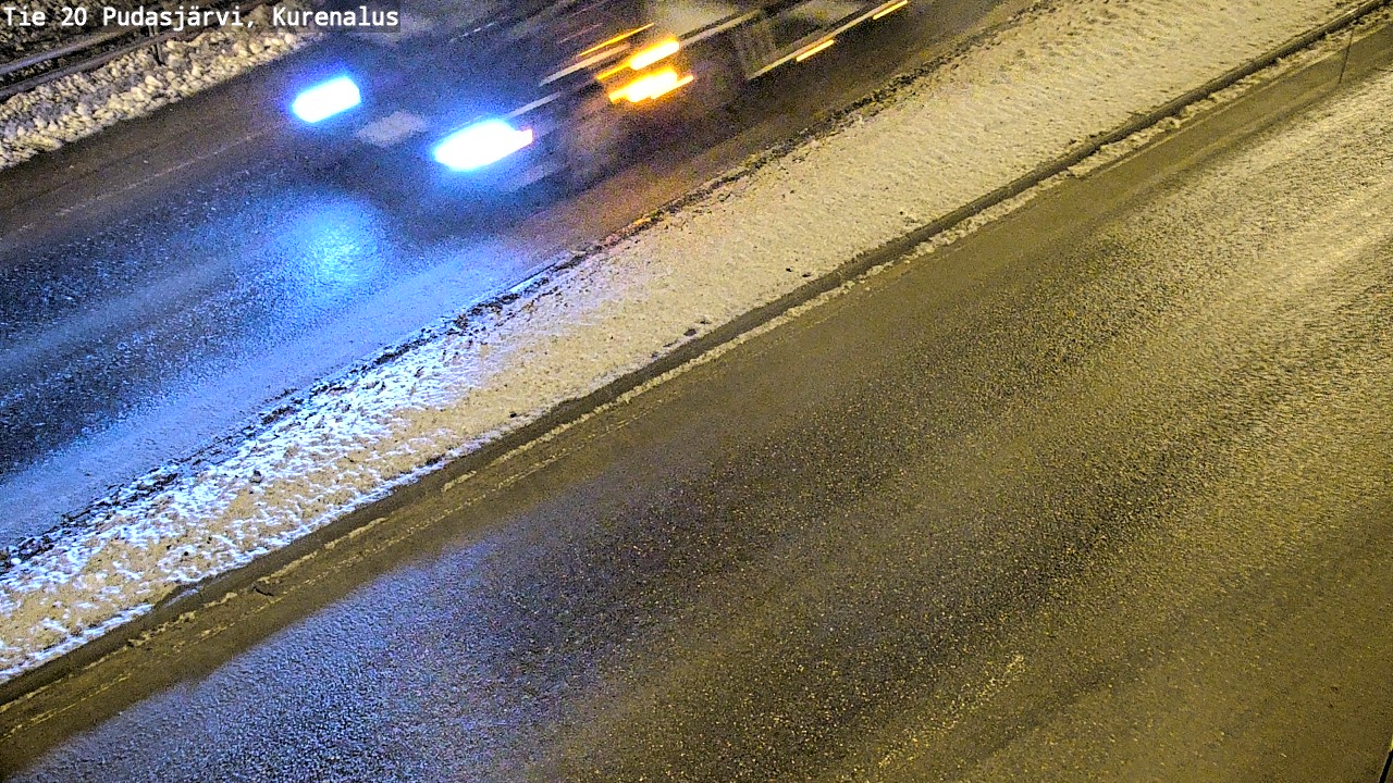 Kelikamerat Kuva Tie 20 Pudasjärvi, Kurenalus, Pudasjärvi, Pohjois-Pohjanmaa