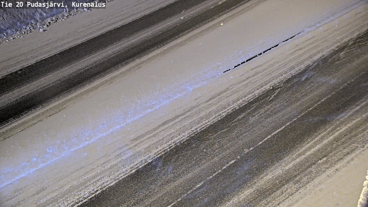 Kelikamerat Kuva Tie 20 Pudasjärvi, Kurenalus, Pudasjärvi, Pohjois-Pohjanmaa