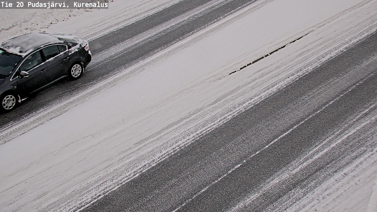 Kelikamerat Kuva Tie 20 Pudasjärvi, Kurenalus, Pudasjärvi, Pohjois-Pohjanmaa