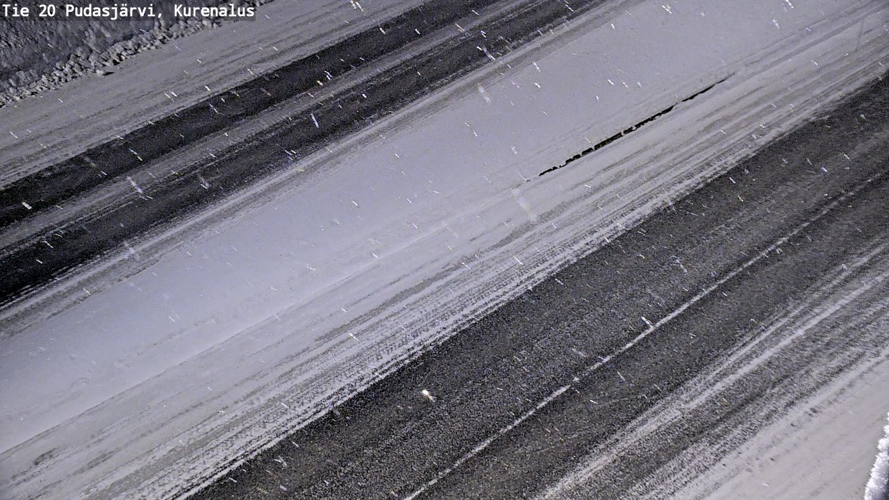 Kelikamerat Kuva Tie 20 Pudasjärvi, Kurenalus, Pudasjärvi, Pohjois-Pohjanmaa