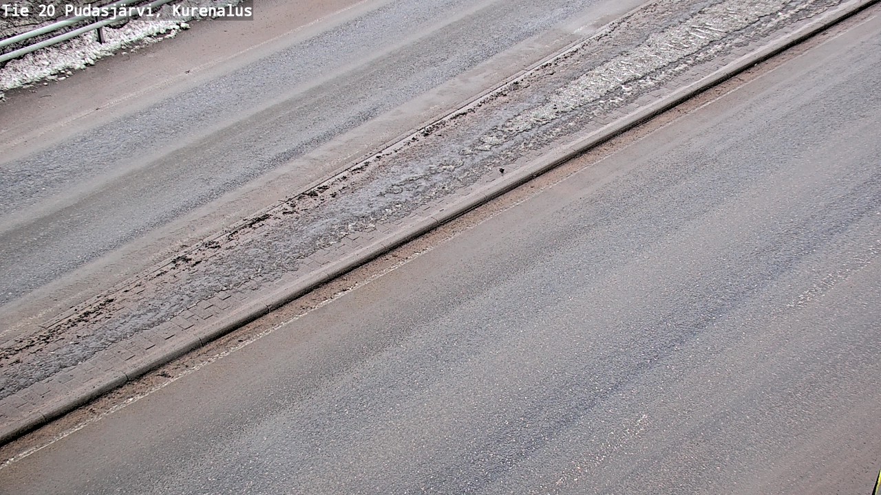 Weather Camera Image Road 20 Pudasjärvi, Kurenalus, Pudasjärvi, Pohjois-Pohjanmaa