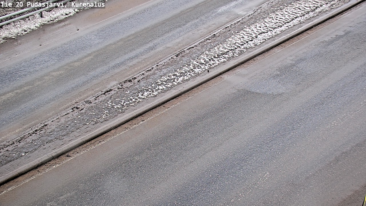 Weather Camera Image Väg 20Pudasjärvi, Kurenalus, Pudasjärvi, Pohjois-Pohjanmaa