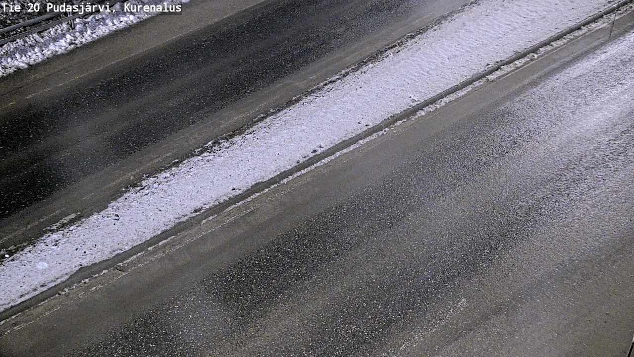 Kelikamerat Kuva Tie 20 Pudasjärvi, Kurenalus, Pudasjärvi, Pohjois-Pohjanmaa