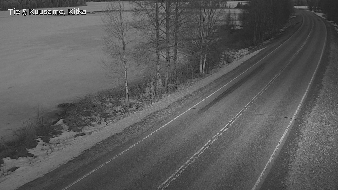 Weather Camera Image Väg 5 Kuusamo, Kitka, Kuusamo, Pohjois-Pohjanmaa