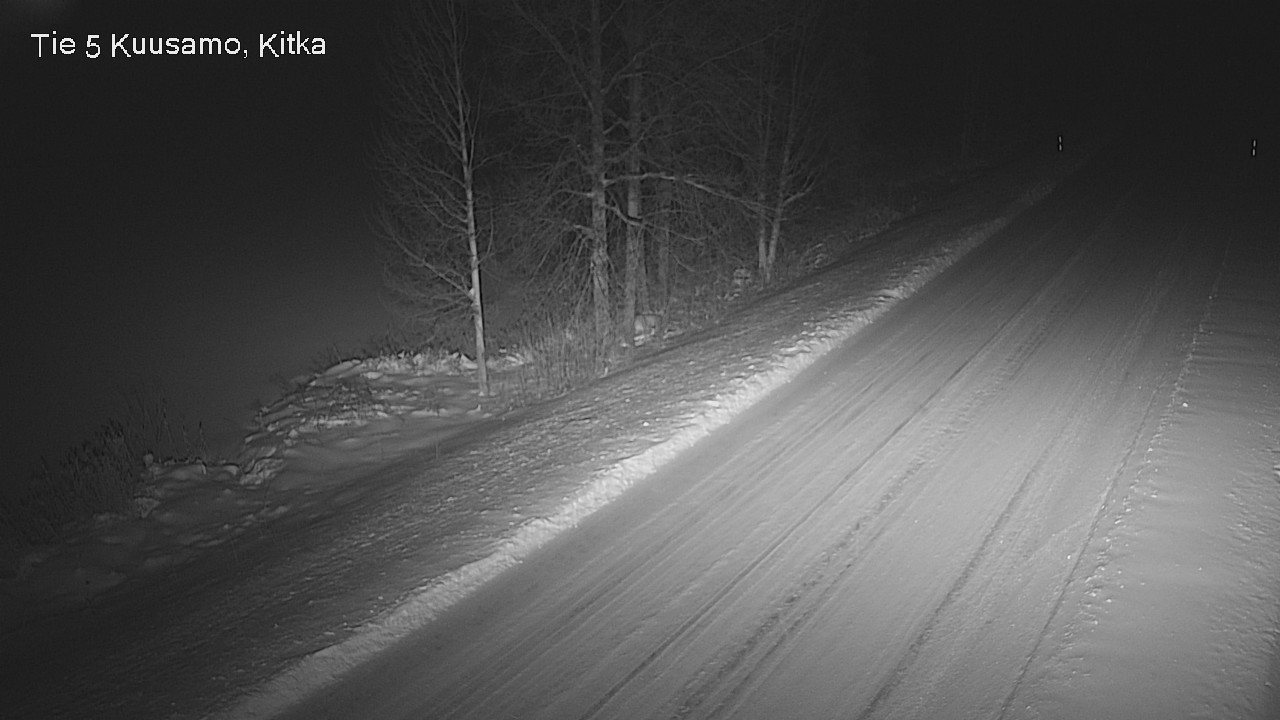 Weather Camera Image Väg 5 Kuusamo, Kitka, Kuusamo, Pohjois-Pohjanmaa