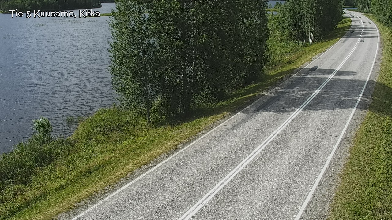 Weather Camera Image Väg 5 Kuusamo, Kitka, Kuusamo, Pohjois-Pohjanmaa