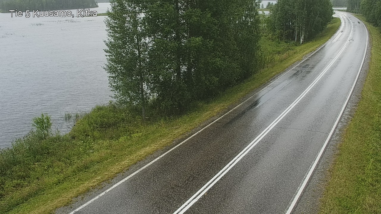 Weather Camera Image Road 5 Kuusamo, Kitka, Kuusamo, Pohjois-Pohjanmaa