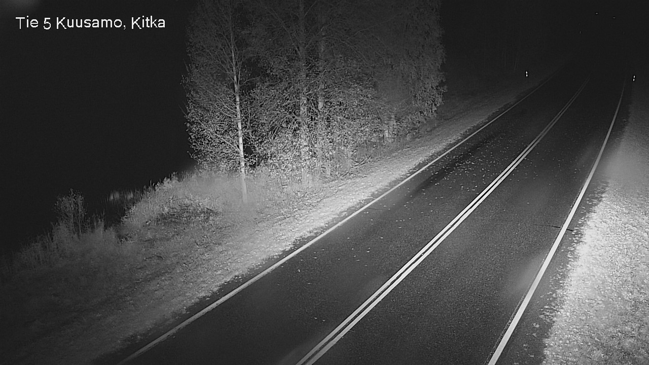Weather Camera Image Road 5 Kuusamo, Kitka, Kuusamo, Pohjois-Pohjanmaa
