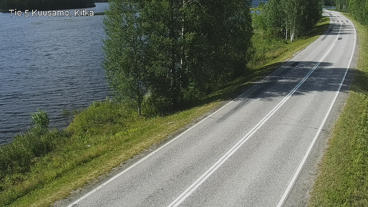 Weather Camera Image Väg 5 Kuusamo, Kitka, Kuusamo, Pohjois-Pohjanmaa