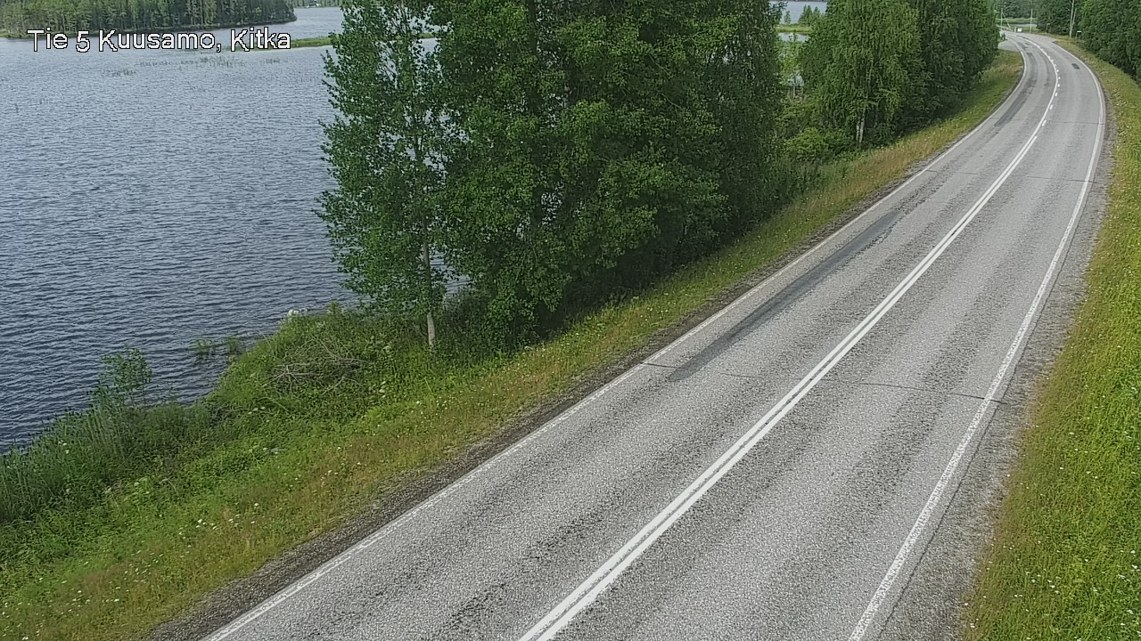 Weather Camera Image Väg 5 Kuusamo, Kitka, Kuusamo, Pohjois-Pohjanmaa