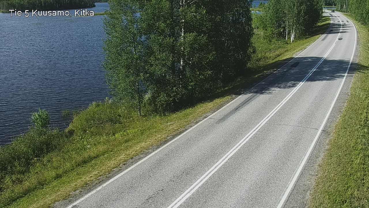 Weather Camera Image Väg 5 Kuusamo, Kitka, Kuusamo, Pohjois-Pohjanmaa