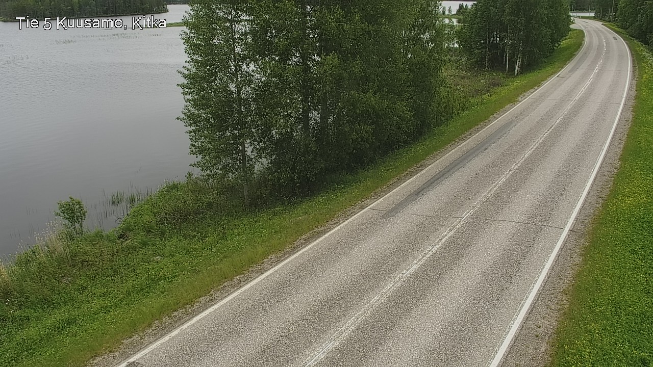 Weather Camera Image Road 5 Kuusamo, Kitka, Kuusamo, Pohjois-Pohjanmaa