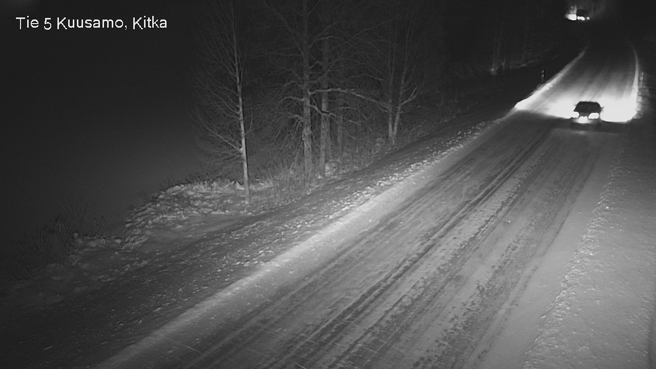 Weather Camera Image Väg 5 Kuusamo, Kitka, Kuusamo, Pohjois-Pohjanmaa