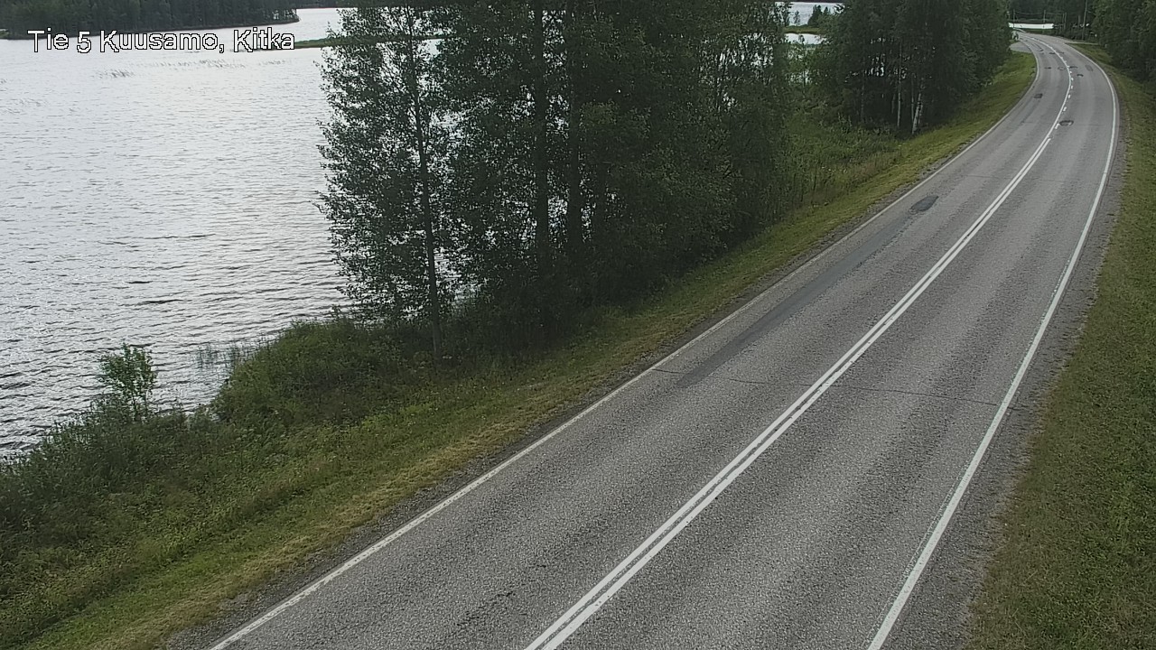 Weather Camera Image Road 5 Kuusamo, Kitka, Kuusamo, Pohjois-Pohjanmaa