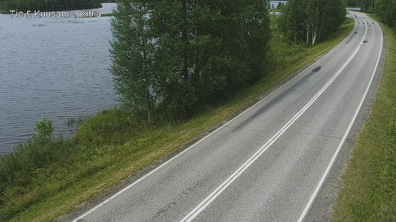Weather Camera Image Road 5 Kuusamo, Kitka, Kuusamo, Pohjois-Pohjanmaa