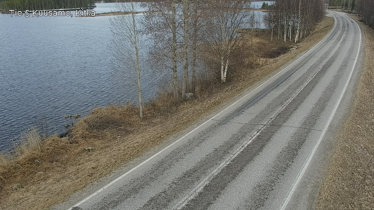 Weather Camera Image Väg 5 Kuusamo, Kitka, Kuusamo, Pohjois-Pohjanmaa