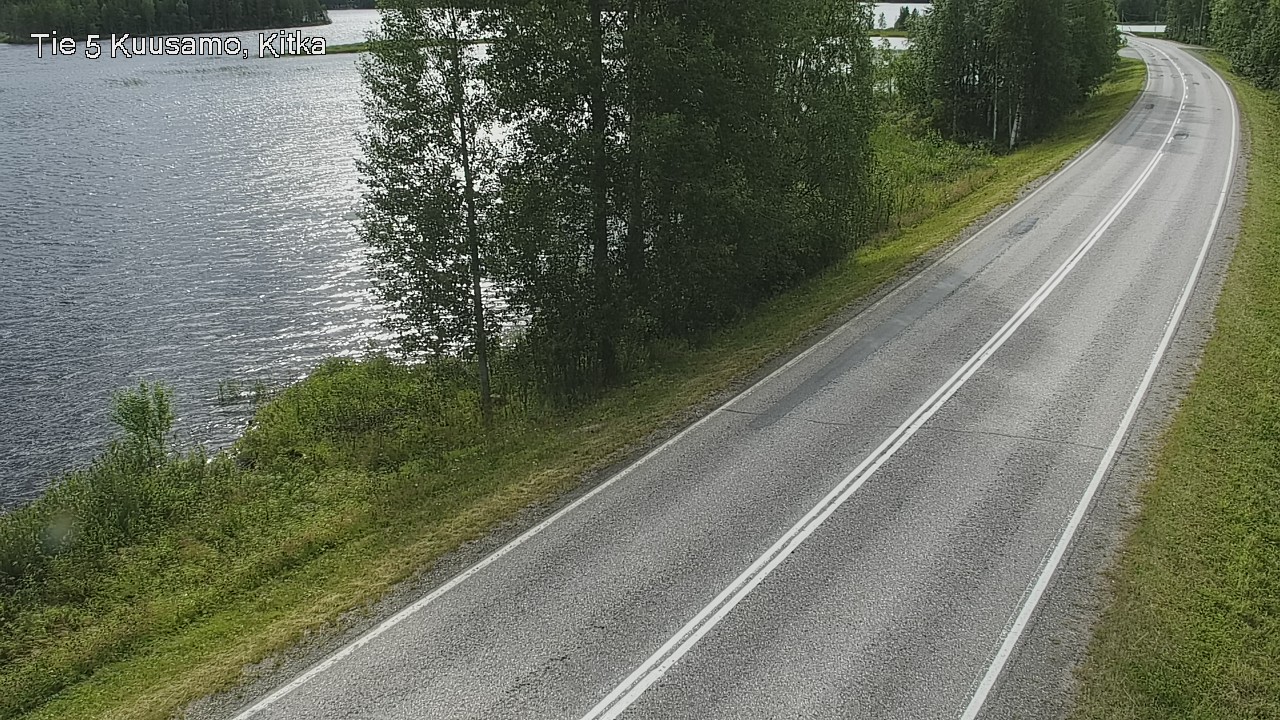 Weather Camera Image Road 5 Kuusamo, Kitka, Kuusamo, Pohjois-Pohjanmaa