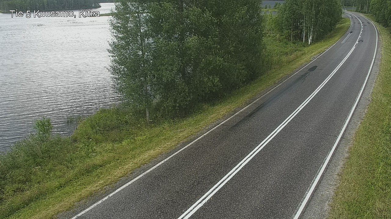 Weather Camera Image Road 5 Kuusamo, Kitka, Kuusamo, Pohjois-Pohjanmaa