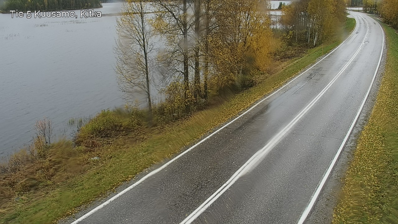 Weather Camera Image Road 5 Kuusamo, Kitka, Kuusamo, Pohjois-Pohjanmaa