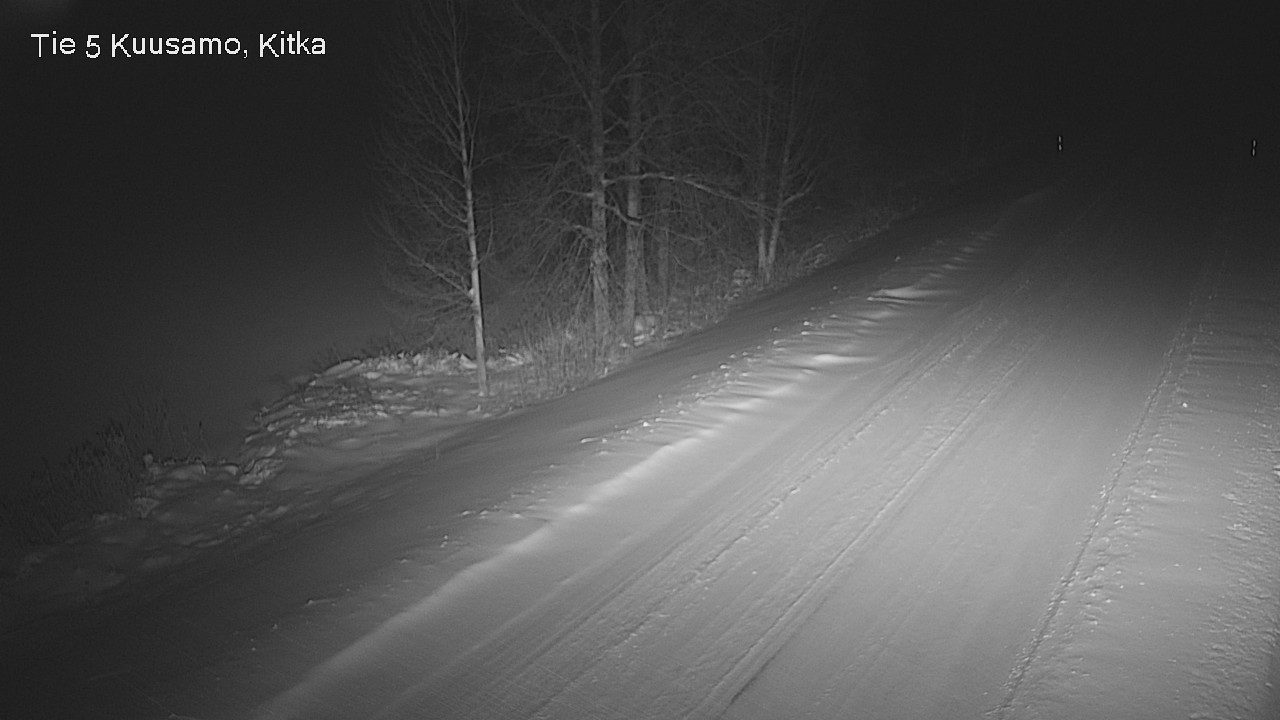 Weather Camera Image Väg 5 Kuusamo, Kitka, Kuusamo, Pohjois-Pohjanmaa