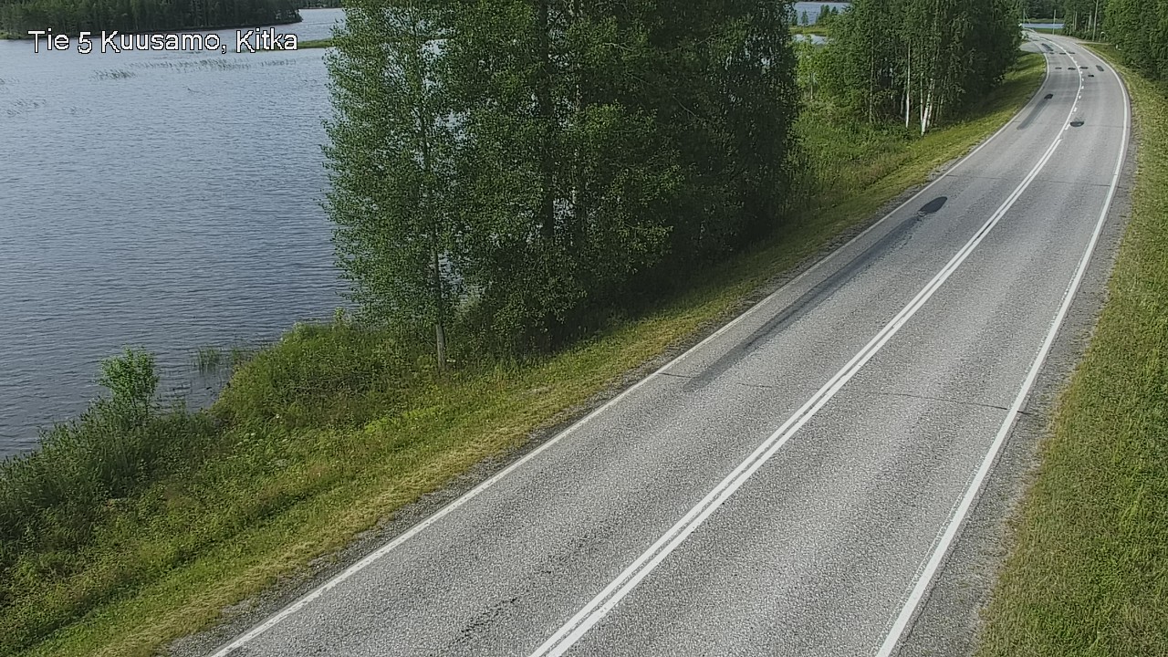 Weather Camera Image Road 5 Kuusamo, Kitka, Kuusamo, Pohjois-Pohjanmaa