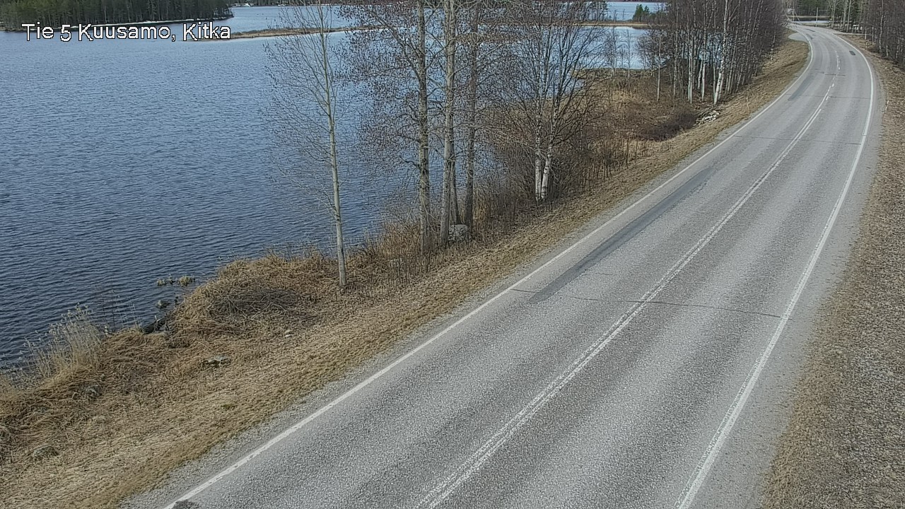 Weather Camera Image Road 5 Kuusamo, Kitka, Kuusamo, Pohjois-Pohjanmaa