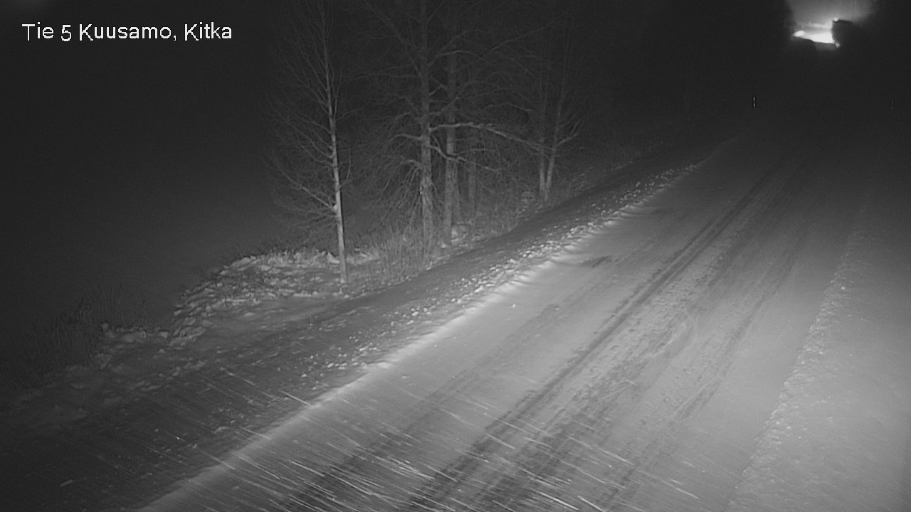 Weather Camera Image Väg 5 Kuusamo, Kitka, Kuusamo, Pohjois-Pohjanmaa
