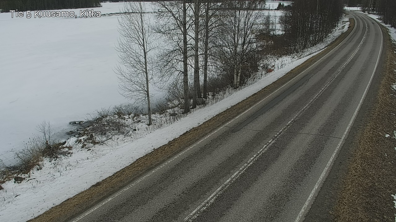 Weather Camera Image Road 5 Kuusamo, Kitka, Kuusamo, Pohjois-Pohjanmaa