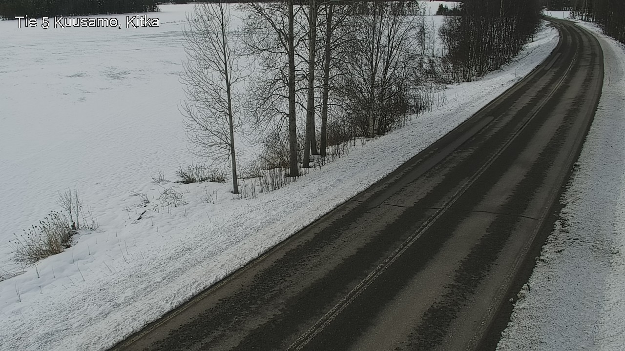 Weather Camera Image Road 5 Kuusamo, Kitka, Kuusamo, Pohjois-Pohjanmaa
