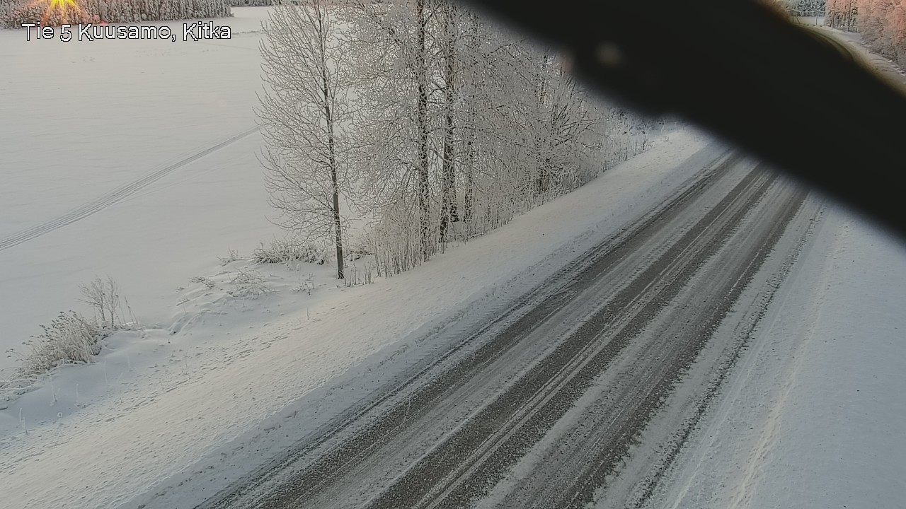 Weather Camera Image Road 5 Kuusamo, Kitka, Kuusamo, Pohjois-Pohjanmaa