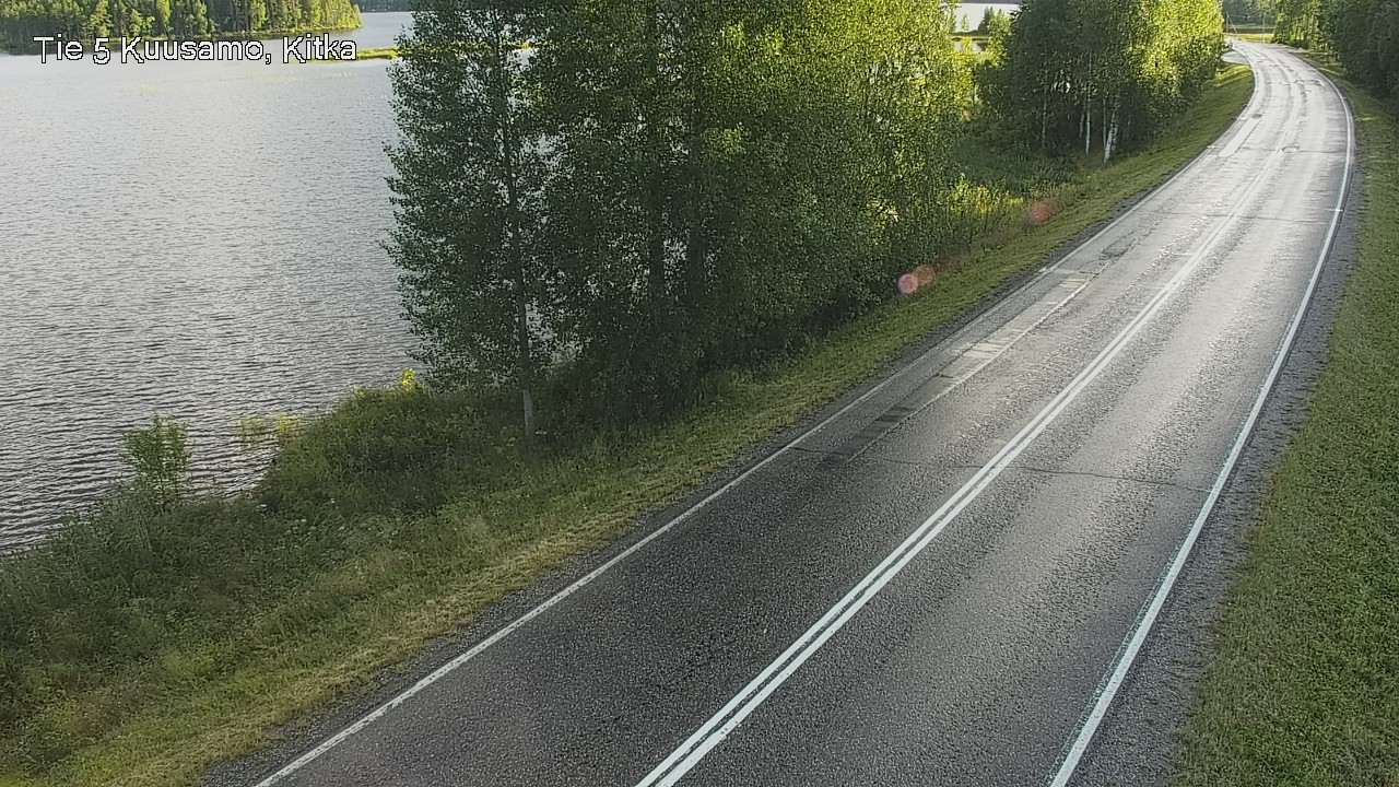 Weather Camera Image Road 5 Kuusamo, Kitka, Kuusamo, Pohjois-Pohjanmaa
