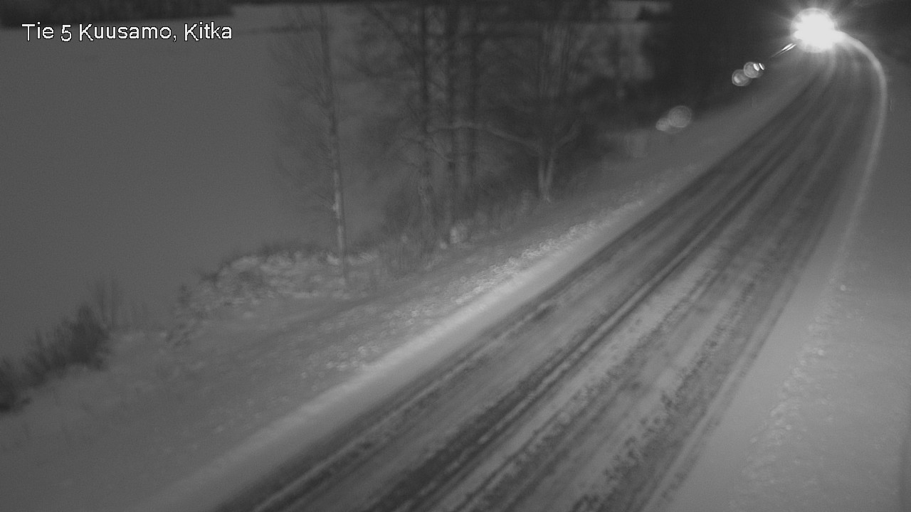 Weather Camera Image Väg 5 Kuusamo, Kitka, Kuusamo, Pohjois-Pohjanmaa