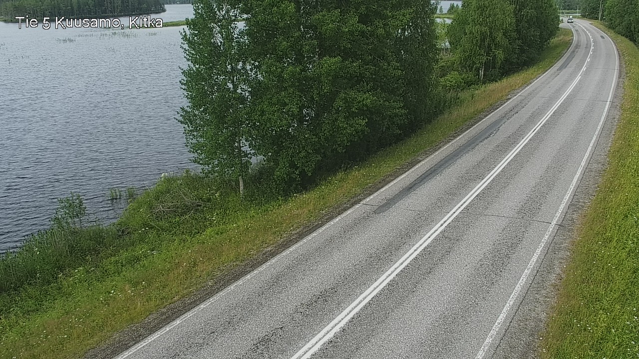 Weather Camera Image Väg 5 Kuusamo, Kitka, Kuusamo, Pohjois-Pohjanmaa
