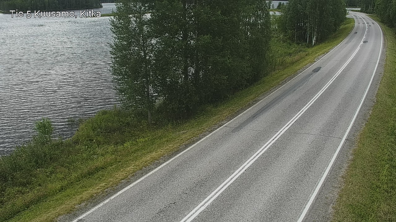 Weather Camera Image Road 5 Kuusamo, Kitka, Kuusamo, Pohjois-Pohjanmaa