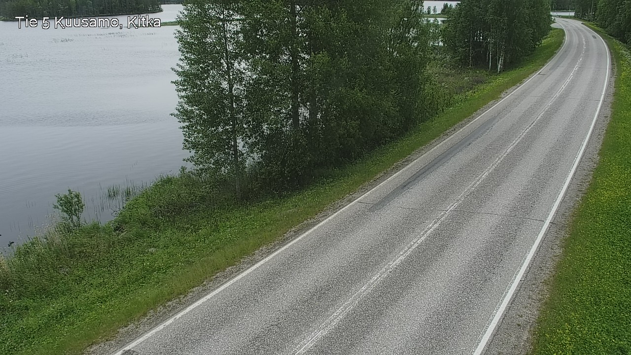 Weather Camera Image Road 5 Kuusamo, Kitka, Kuusamo, Pohjois-Pohjanmaa