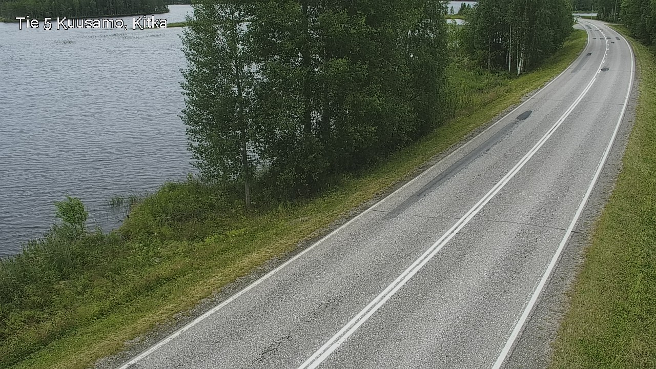Weather Camera Image Road 5 Kuusamo, Kitka, Kuusamo, Pohjois-Pohjanmaa