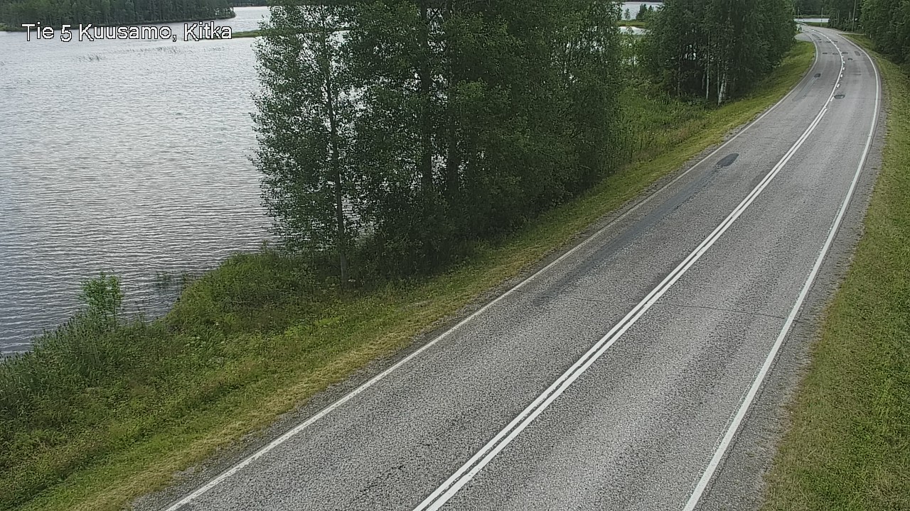 Weather Camera Image Road 5 Kuusamo, Kitka, Kuusamo, Pohjois-Pohjanmaa