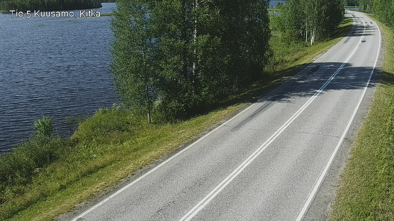 Weather Camera Image Väg 5 Kuusamo, Kitka, Kuusamo, Pohjois-Pohjanmaa