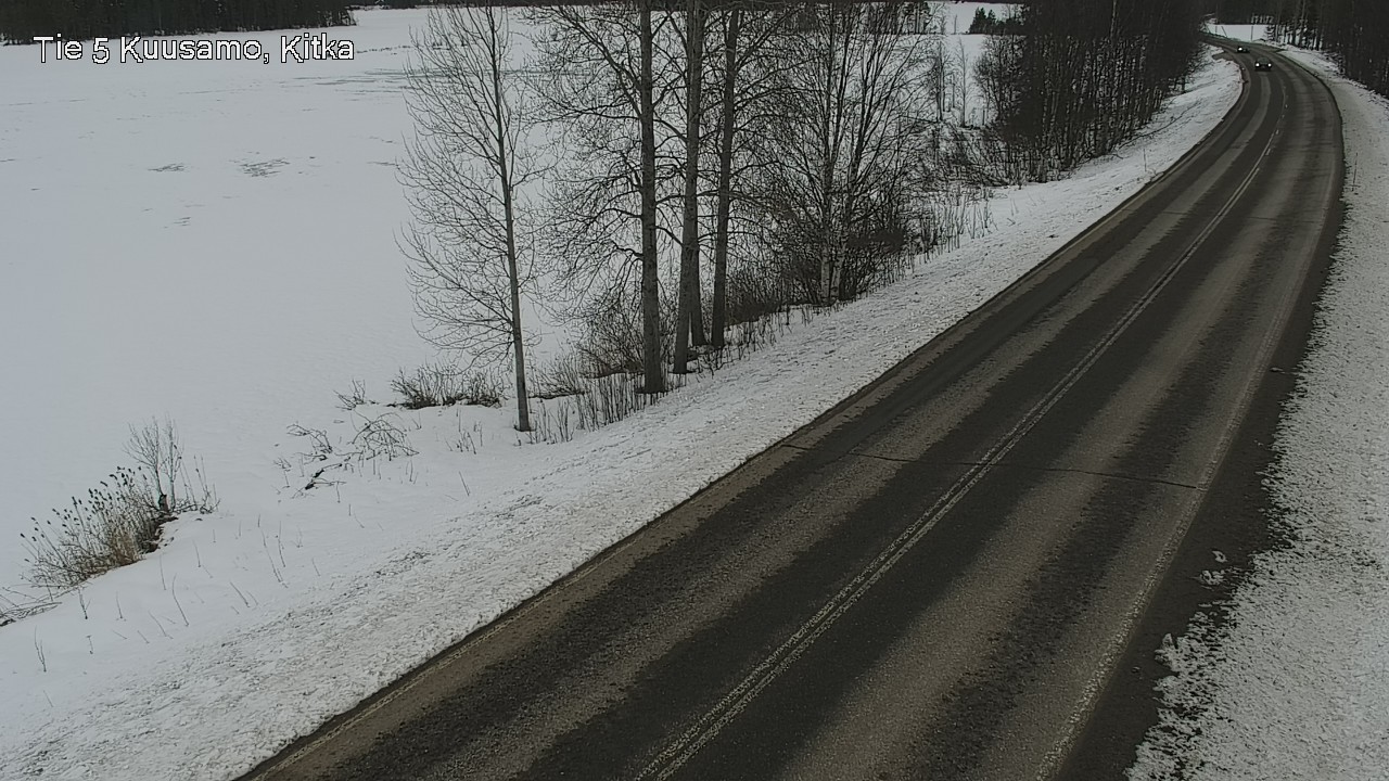 Weather Camera Image Väg 5 Kuusamo, Kitka, Kuusamo, Pohjois-Pohjanmaa