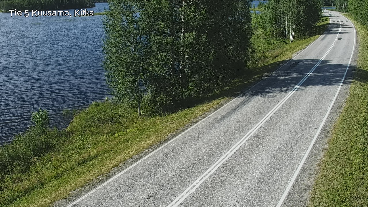 Weather Camera Image Väg 5 Kuusamo, Kitka, Kuusamo, Pohjois-Pohjanmaa