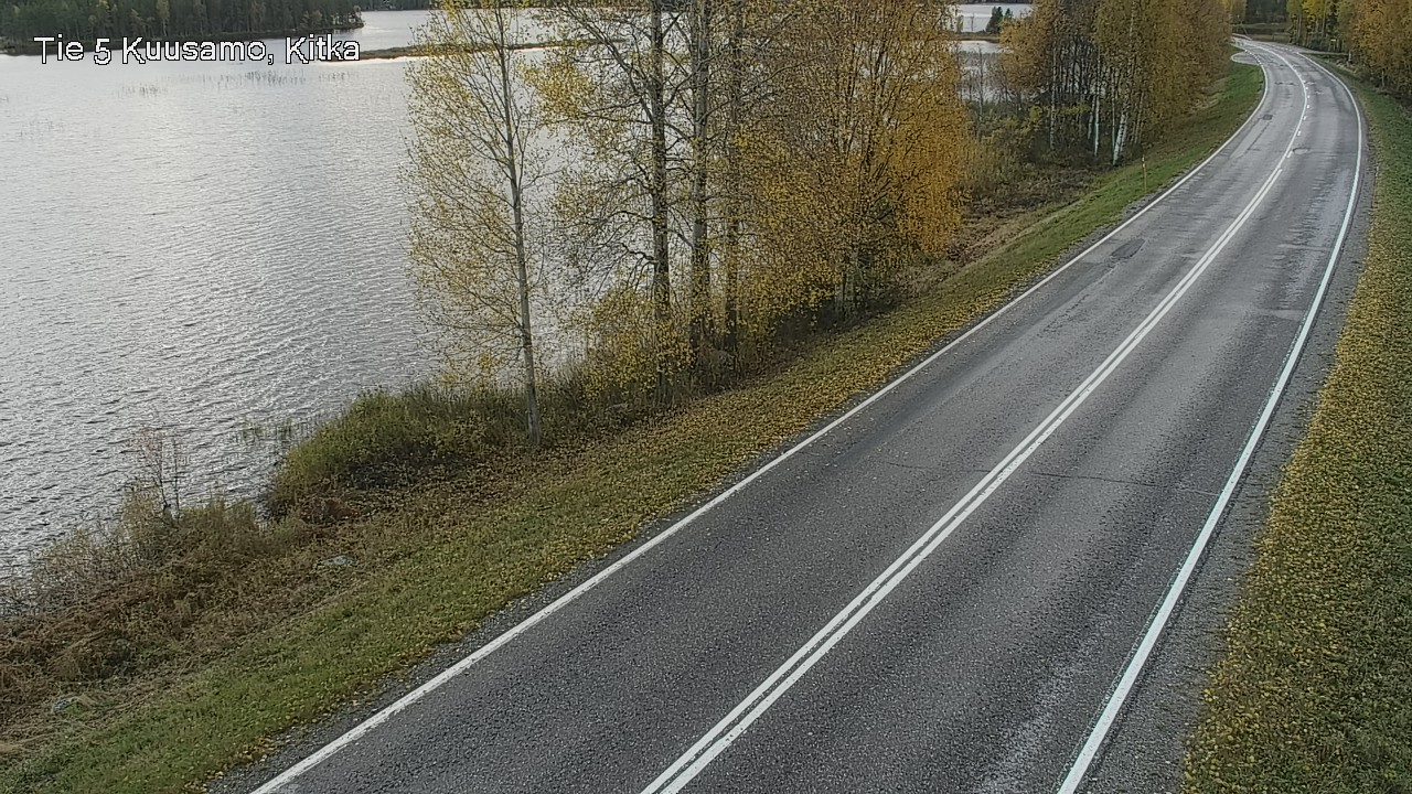 Weather Camera Image Road 5 Kuusamo, Kitka, Kuusamo, Pohjois-Pohjanmaa