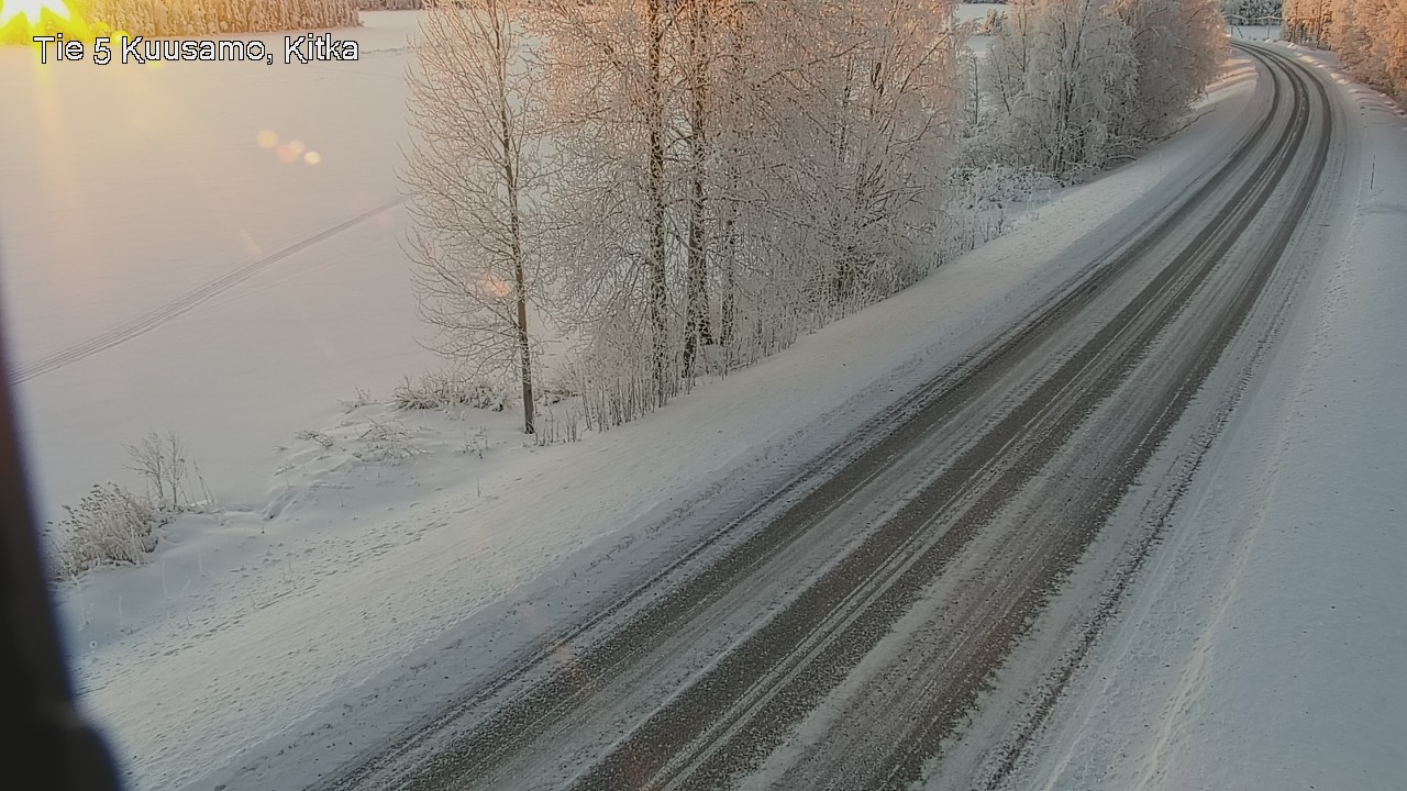Weather Camera Image Road 5 Kuusamo, Kitka, Kuusamo, Pohjois-Pohjanmaa