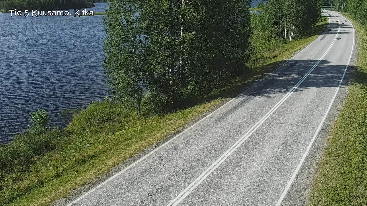 Weather Camera Image Väg 5 Kuusamo, Kitka, Kuusamo, Pohjois-Pohjanmaa