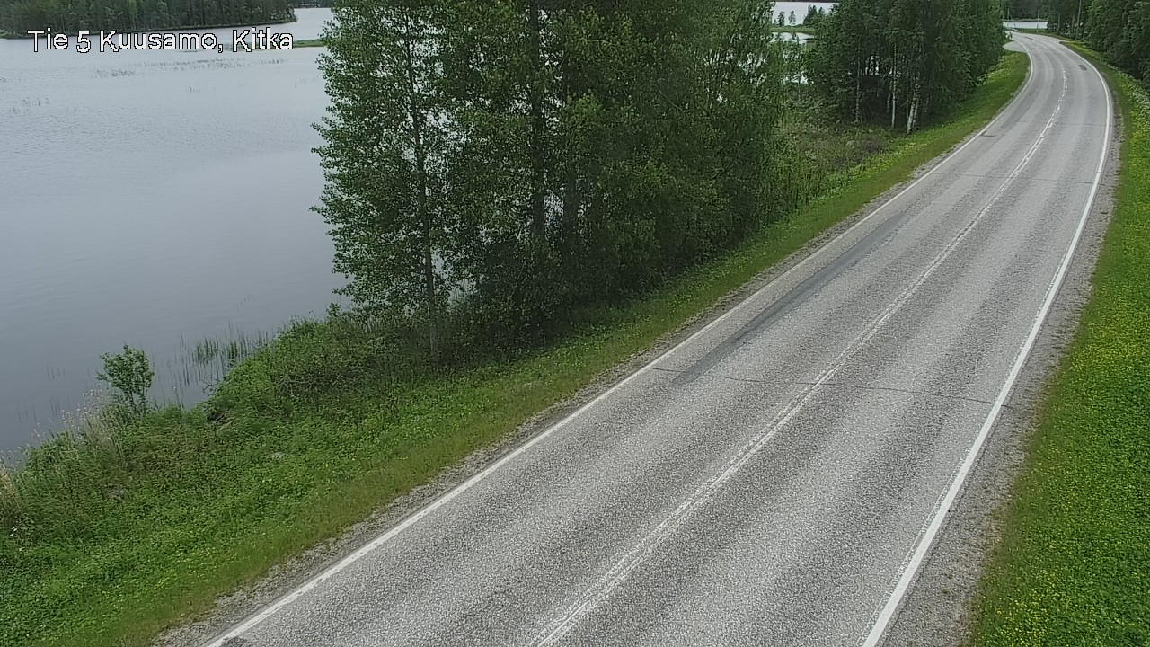 Weather Camera Image Road 5 Kuusamo, Kitka, Kuusamo, Pohjois-Pohjanmaa