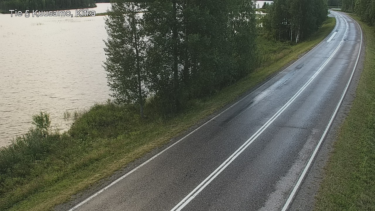 Weather Camera Image Road 5 Kuusamo, Kitka, Kuusamo, Pohjois-Pohjanmaa