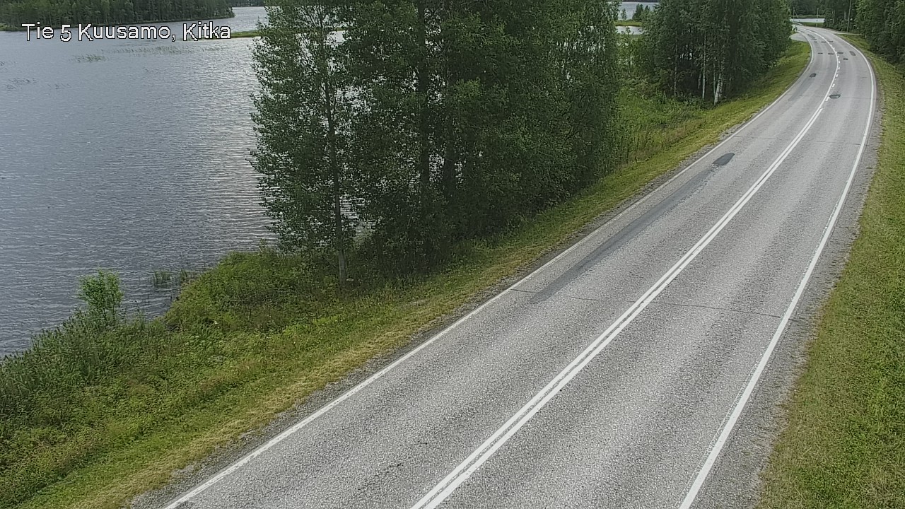Weather Camera Image Road 5 Kuusamo, Kitka, Kuusamo, Pohjois-Pohjanmaa